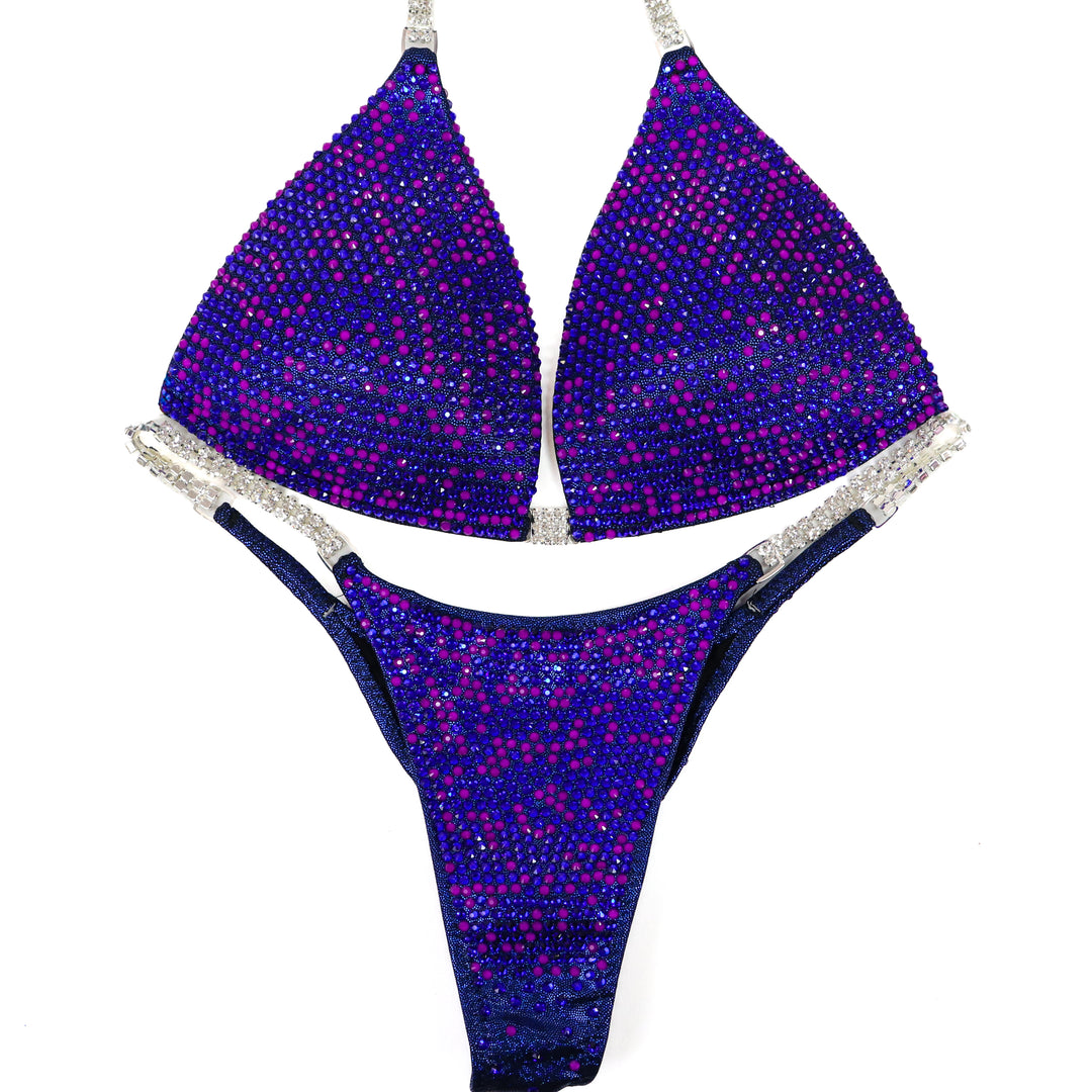 QS ST: Neon Nightfall Angel Pro. Medium Molded/Pro.  Angel Competition BikinisThe best NPC Competition Suits for the Bikini Division, Fit Model Division Suits, and bodybuilding suits.