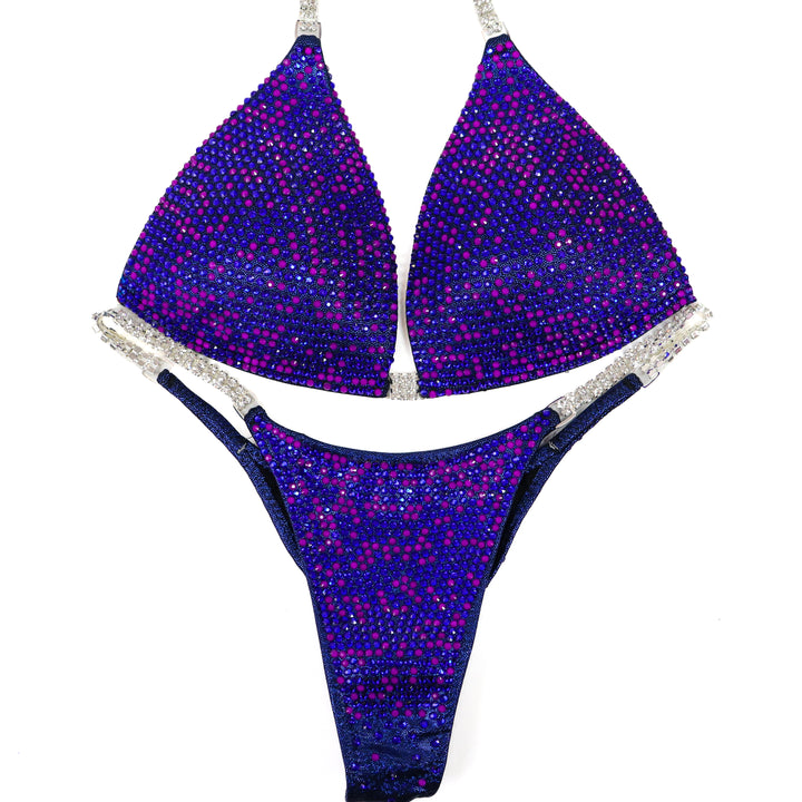 QS ST: Neon Nightfall Angel Pro. Medium Molded/Pro.  Angel Competition BikinisThe best NPC Competition Suits for the Bikini Division, Fit Model Division Suits, and bodybuilding suits.