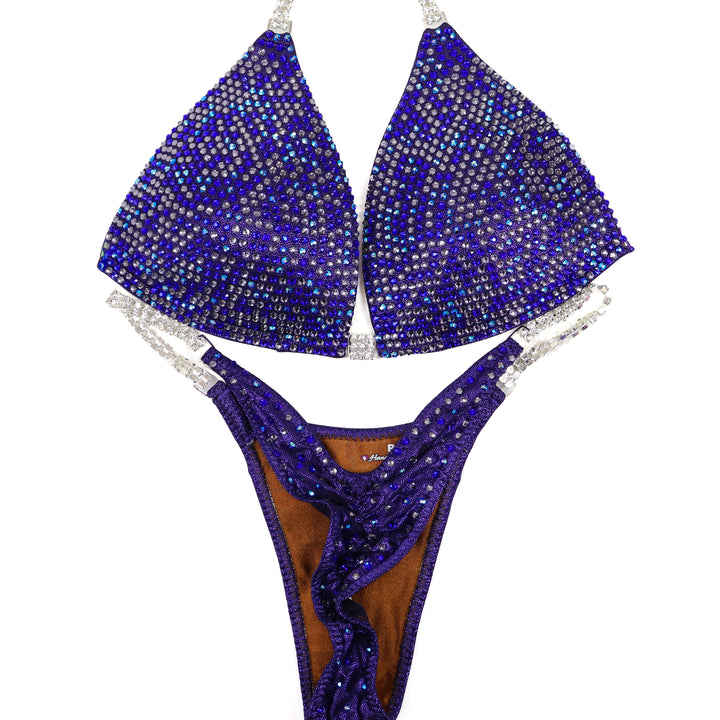 QS ST: Frosted Sapphire Angel Pro. Medium Molded/Pro.  Angel Competition BikinisThe best NPC Competition Suits for the Bikini Division, Fit Model Division Suits, and bodybuilding suits.