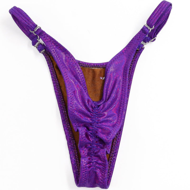 QS ST: Hologram Purple Posing Practice Suit. Small Molded/Pro.