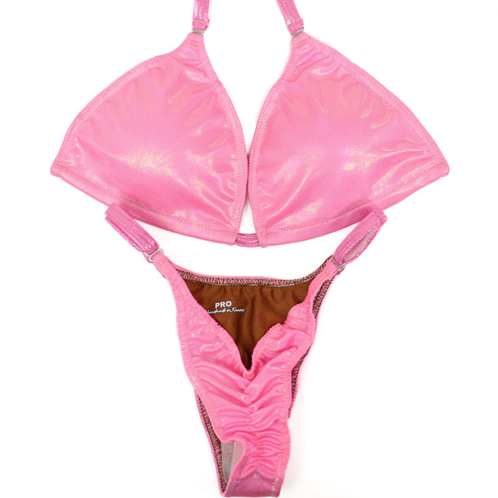 QS ST: Special Order Fabric. Bubblegum Pink Posing Practice Suit. Medium/Pro.  Angel Competition BikinisThe best NPC Competition Suits for the Bikini Division, Fit Model Division Suits, and bodybuilding suits.