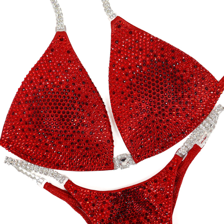 Eli's Reverse Red Nova  Angel Competition BikinisThe best NPC Competition Suits for the Bikini Division, Fit Model Division Suits, and bodybuilding suits.