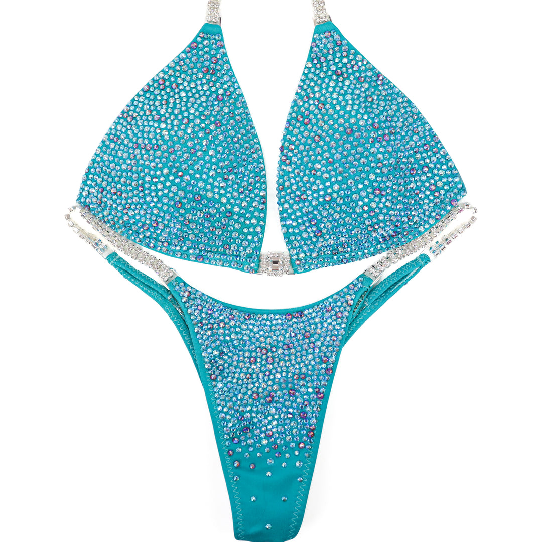 QS ST: Ashley Hampton Radiance. Medium Molded/Pro.  Angel Competition BikinisThe best NPC Competition Suits for the Bikini Division, Fit Model Division Suits, and bodybuilding suits.