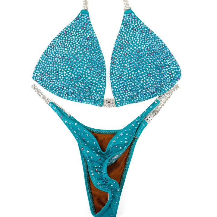 QS ST: Ashley Hampton Radiance. Medium Molded/Pro.  Angel Competition BikinisThe best NPC Competition Suits for the Bikini Division, Fit Model Division Suits, and bodybuilding suits.
