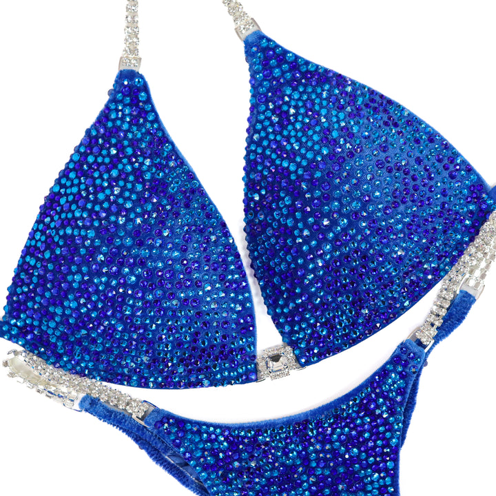 Sapphire Stardust Radiance  Angel Competition BikinisThe best NPC Competition Suits for the Bikini Division, Fit Model Division Suits, and bodybuilding suits.