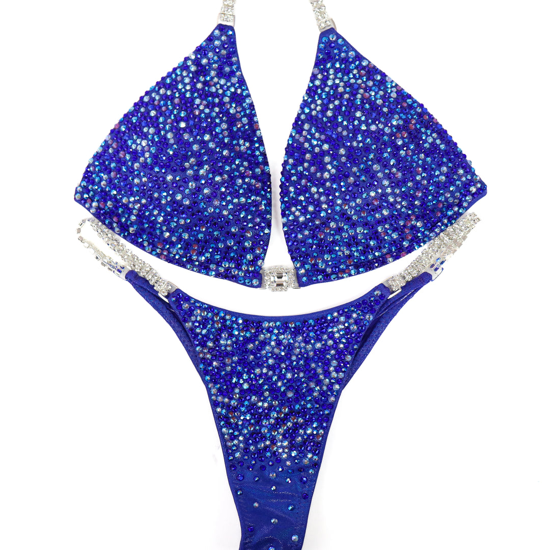 QS ST: Andrea's Purple Radiance. Medium Molded/Pro.  Angel Competition BikinisThe best NPC Competition Suits for the Bikini Division, Fit Model Division Suits, and bodybuilding suits.