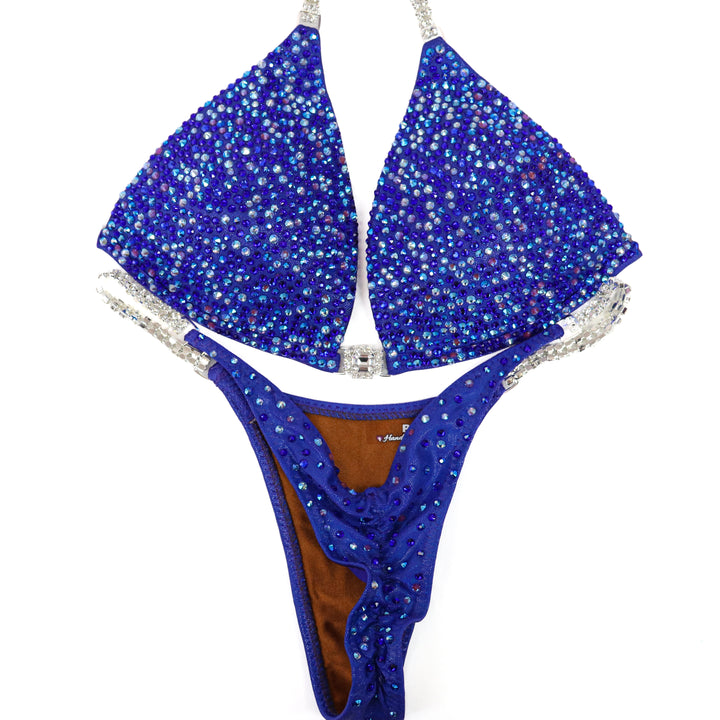QS ST: Andrea's Purple Radiance. Medium Molded/Pro.  Angel Competition BikinisThe best NPC Competition Suits for the Bikini Division, Fit Model Division Suits, and bodybuilding suits.