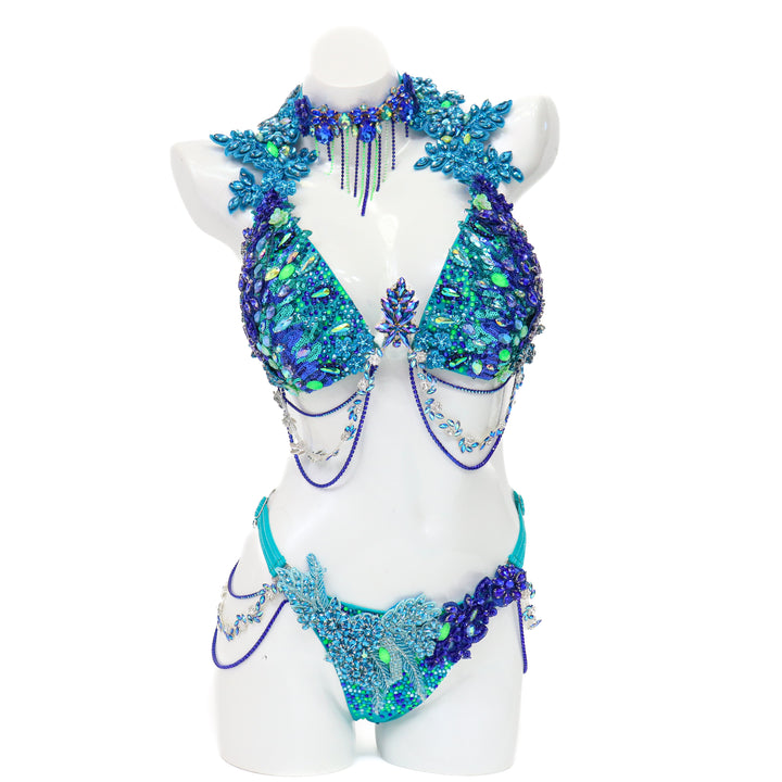Pre Owned: Karah's Carnival Couture. Extra Large Molded/Fit Model 2.  Angel Competition BikinisThe best NPC Competition Suits for the Bikini Division, Fit Model Division Suits, and bodybuilding suits.