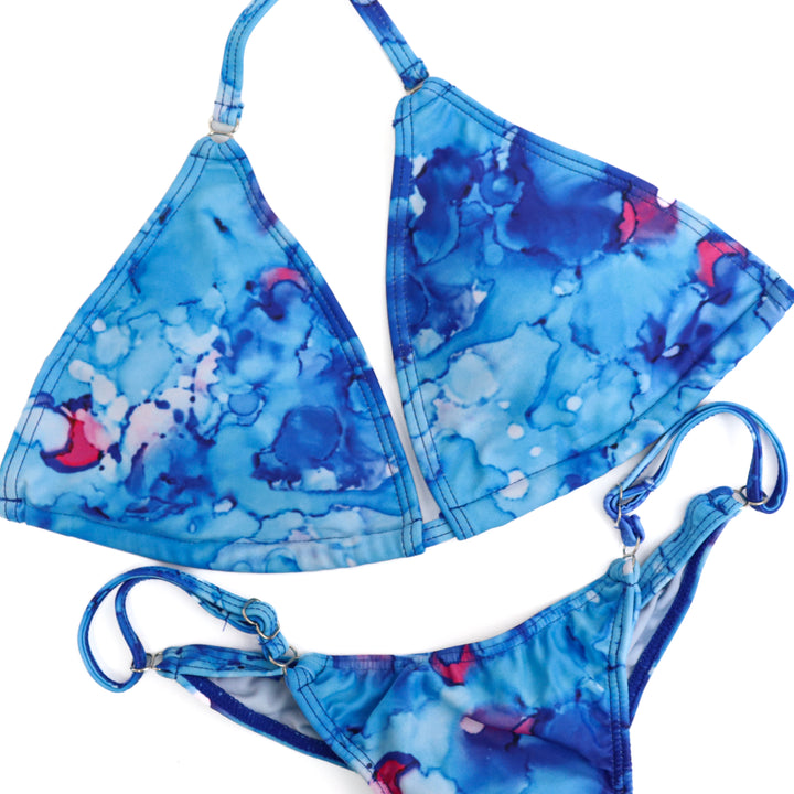 QS ST: Turquoise Water Posing Practice Suit. Medium/Pro.  Angel Competition BikinisThe best NPC Competition Suits for the Bikini Division, Fit Model Division Suits, and bodybuilding suits.