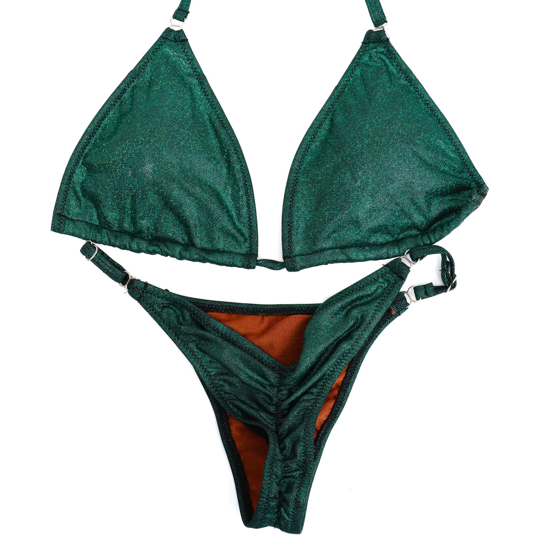 QS ST: Hologram Emerald Fit Model Suit. Medium/Fit Model 1.  Angel Competition BikinisThe best NPC Competition Suits for the Bikini Division, Fit Model Division Suits, and bodybuilding suits.