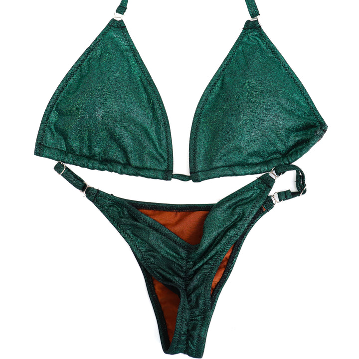 QS ST: Hologram Emerald Fit Model Suit. Medium/Fit Model 1.  Angel Competition BikinisThe best NPC Competition Suits for the Bikini Division, Fit Model Division Suits, and bodybuilding suits.