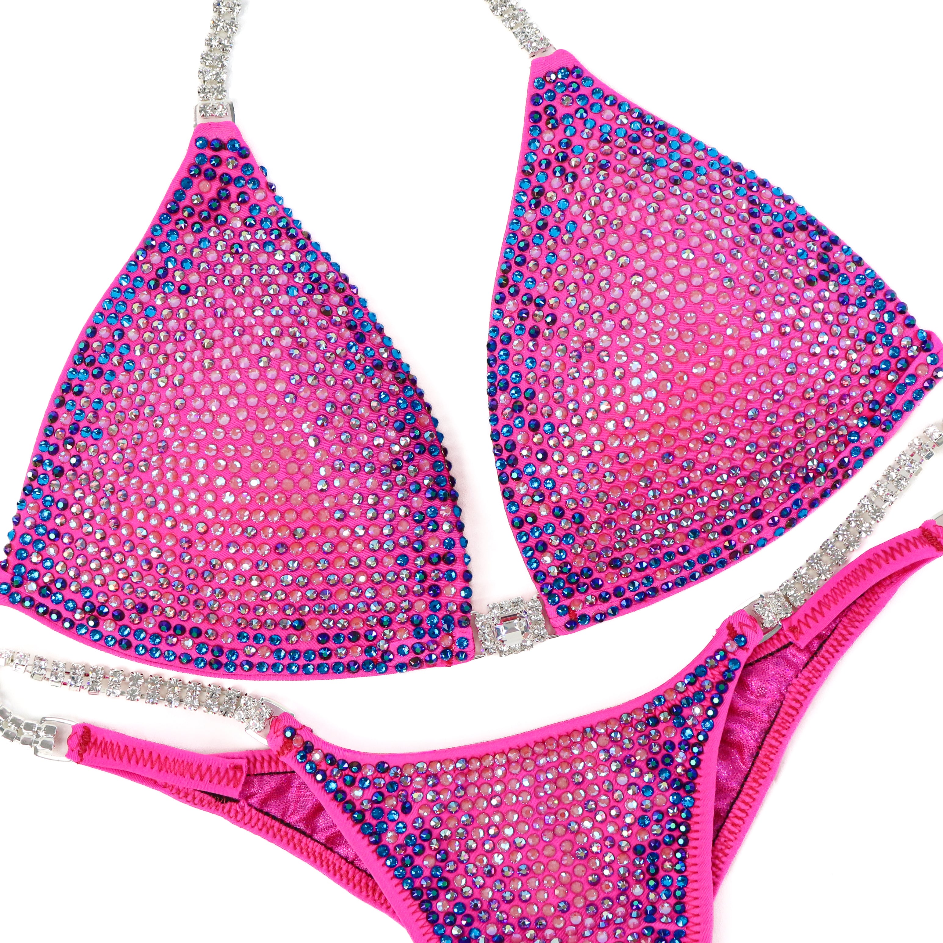 Cotton Candy Nova  Angel Competition BikinisThe best NPC Competition Suits for the Bikini Division, Fit Model Division Suits, and bodybuilding suits.