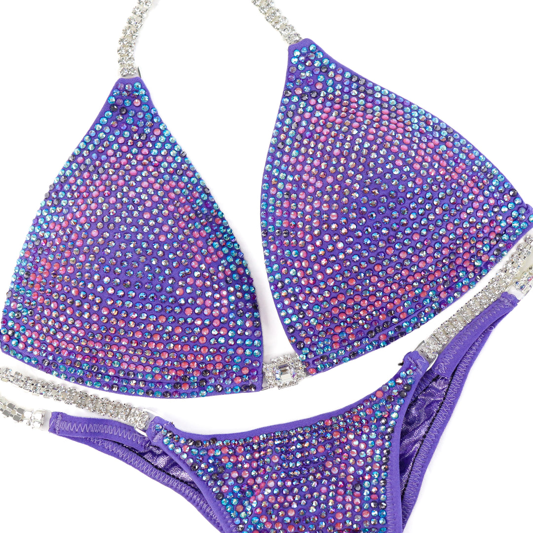 Deb's Lilac Lollipop Nova  Angel Competition BikinisThe best NPC Competition Suits for the Bikini Division, Fit Model Division Suits, and bodybuilding suits.
