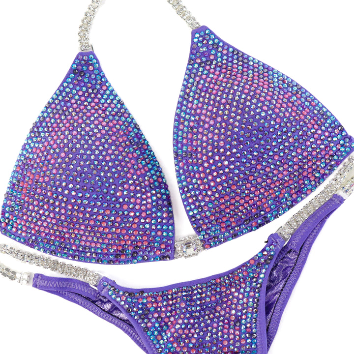 Deb's Lilac Lollipop Nova  Angel Competition BikinisThe best NPC Competition Suits for the Bikini Division, Fit Model Division Suits, and bodybuilding suits.