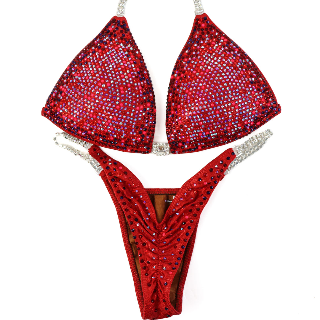 QS ST: Ashley K's Hot Tamale Nova. Medium Molded/Pro.  Angel Competition BikinisThe best NPC Competition Suits for the Bikini Division, Fit Model Division Suits, and bodybuilding suits.