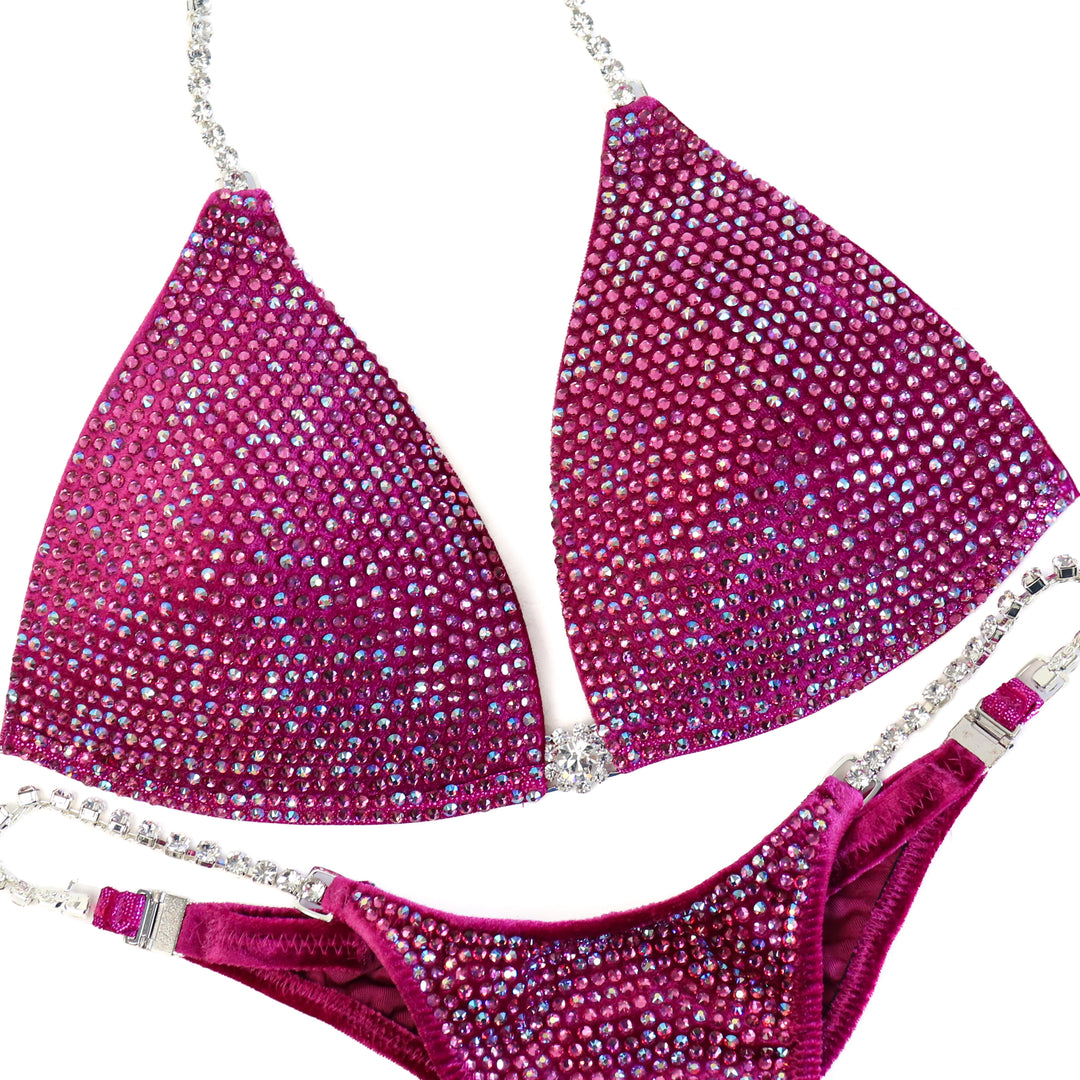 Magenta Majesty Pro  Angel Competition BikinisThe best NPC Competition Suits for the Bikini Division, Fit Model Division Suits, and bodybuilding suits.