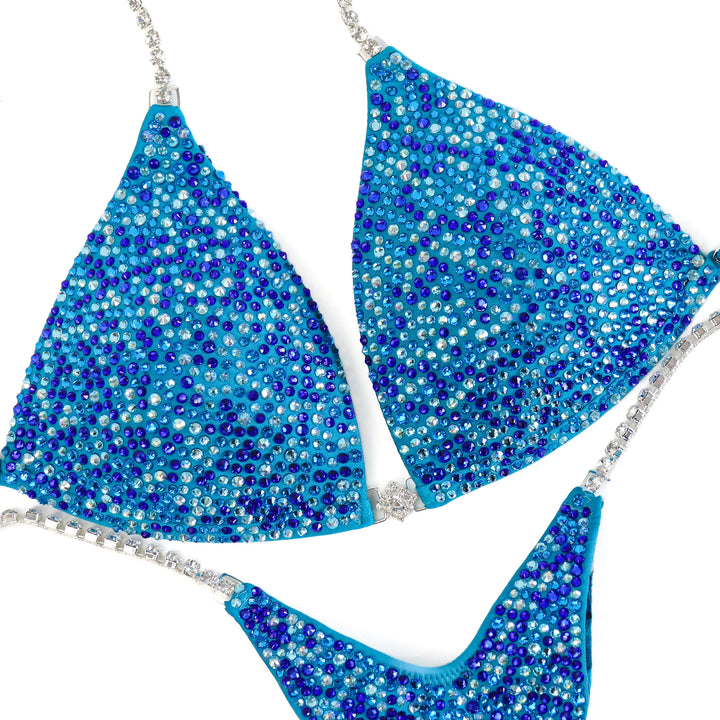 Tamekia's Aqua Arnold Radiance  Angel Competition BikinisThe best NPC Competition Suits for the Bikini Division, Fit Model Division Suits, and bodybuilding suits.