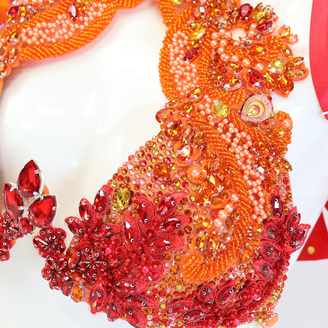 Orange Phoneix Couture  Angel Competition BikinisThe best NPC Competition Suits for the Bikini Division, Fit Model Division Suits, and bodybuilding suits.