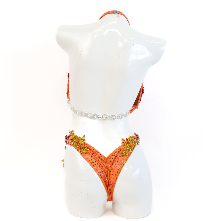 Orange Phoneix Couture  Angel Competition BikinisThe best NPC Competition Suits for the Bikini Division, Fit Model Division Suits, and bodybuilding suits.