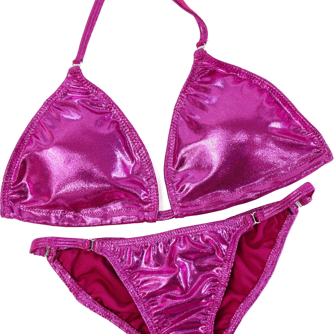 QS ST: Hologram Mulberry Fit Model Suit. Large/Fit Model 2.  Angel Competition BikinisThe best NPC Competition Suits for the Bikini Division, Fit Model Division Suits, and bodybuilding suits.