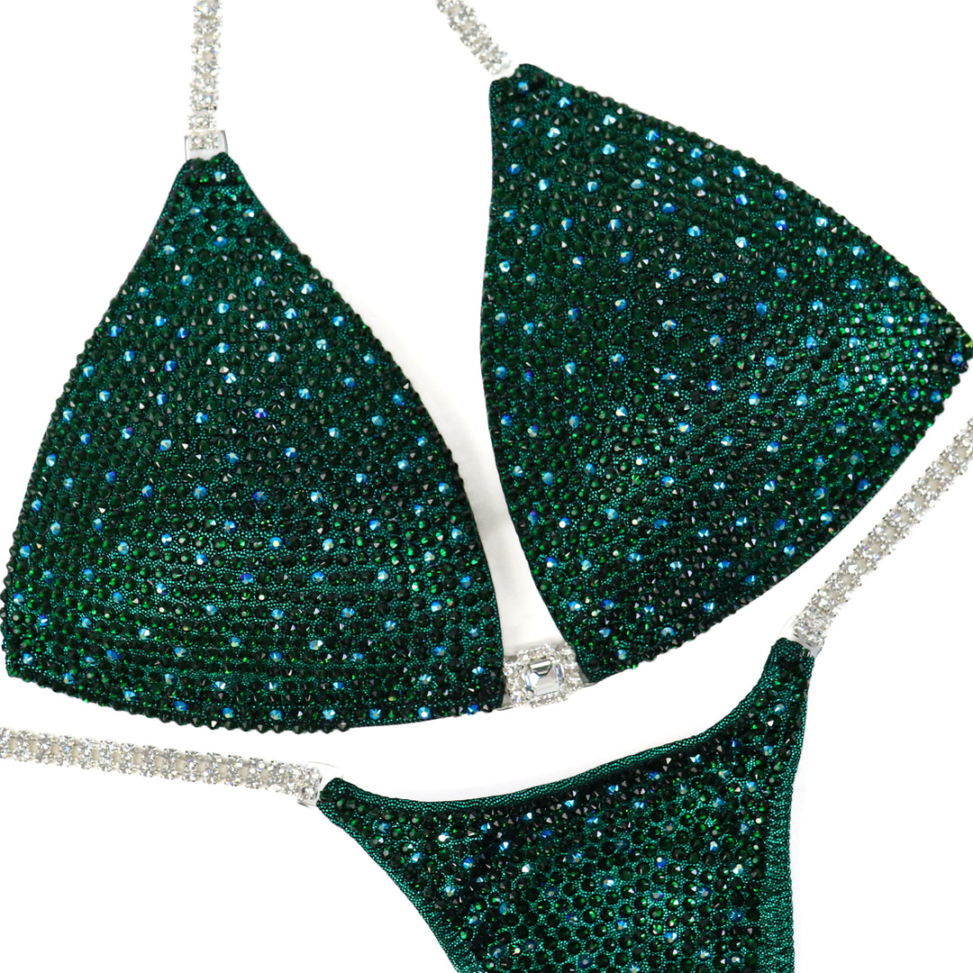 Emerald AB Shimmer  Angel Competition BikinisThe best NPC Competition Suits for the Bikini Division, Fit Model Division Suits, and bodybuilding suits.