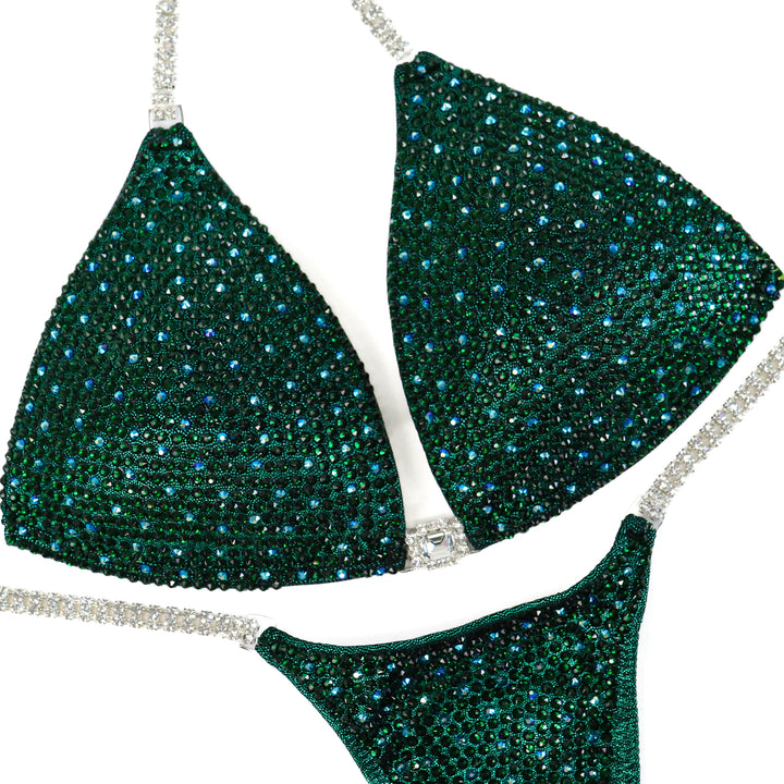 Emerald AB Shimmer  Angel Competition BikinisThe best NPC Competition Suits for the Bikini Division, Fit Model Division Suits, and bodybuilding suits.