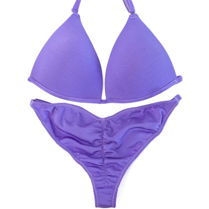 QS ST: Matte Lilac Fit Model Suit. Medium Molded/Fit Model 2.  Angel Competition BikinisThe best NPC Competition Suits for the Bikini Division, Fit Model Division Suits, and bodybuilding suits.