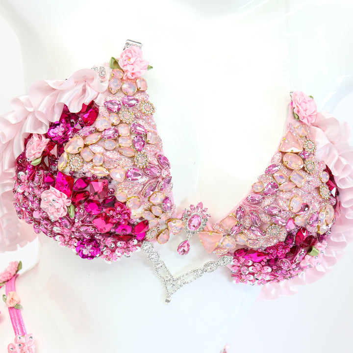 QS ST: Once Upon a Dream Couture. Medium Molded/Pro with Modest Rise.  Angel Competition BikinisThe best NPC Competition Suits for the Bikini Division, Fit Model Division Suits, and bodybuilding suits.