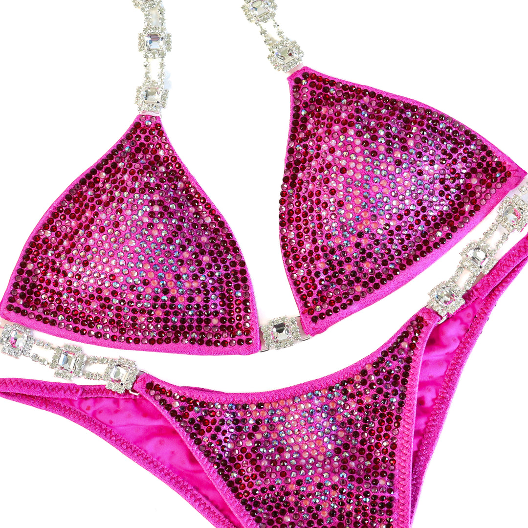 Party Pink Nova  Angel Competition BikinisThe best NPC Competition Suits for the Bikini Division, Fit Model Division Suits, and bodybuilding suits.