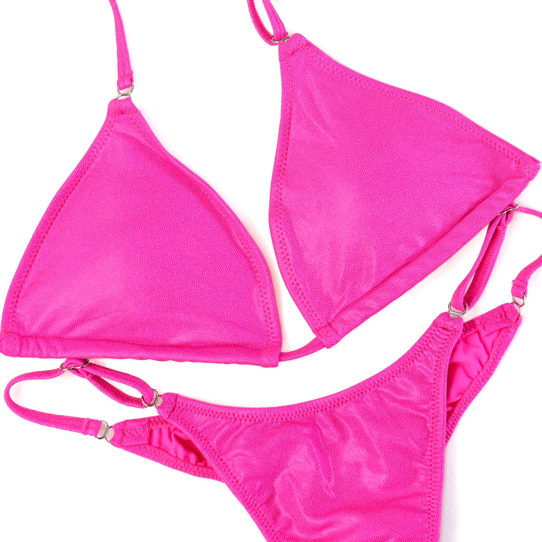 Hologram Pink Posing Practice Suit  Angel Competition BikinisThe best NPC Competition Suits for the Bikini Division, Fit Model Division Suits, and bodybuilding suits.