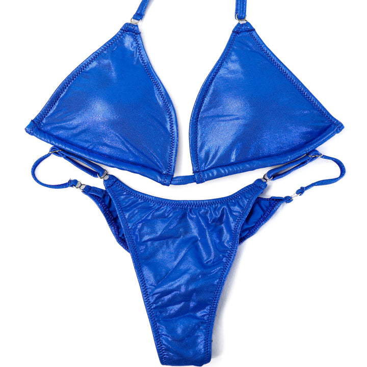 Hologram Blue Posing Practice Suit  Angel Competition BikinisThe best NPC Competition Suits for the Bikini Division, Fit Model Division Suits, and bodybuilding suits.