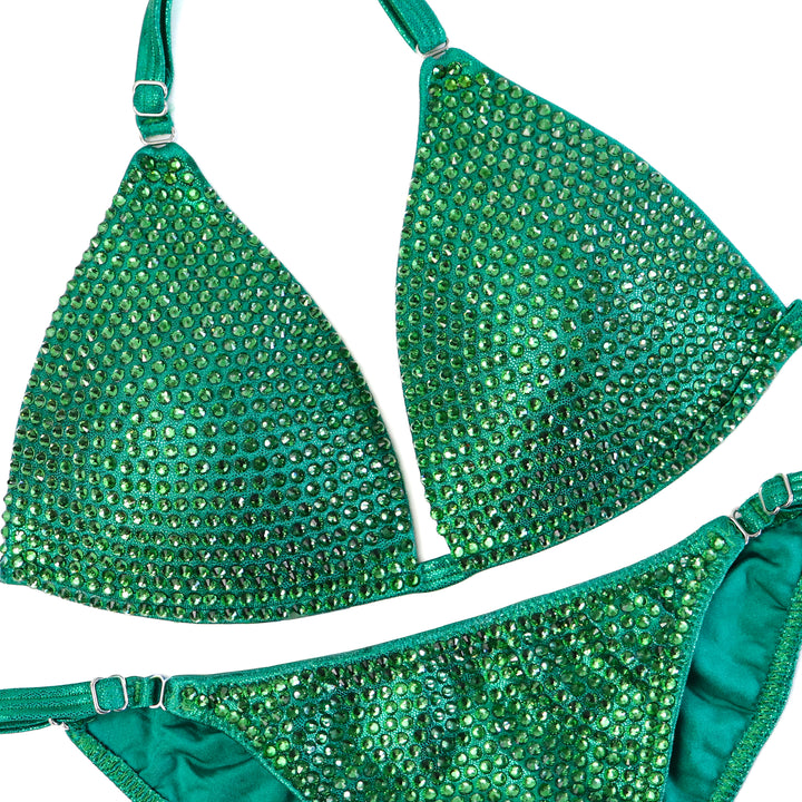 QS ST: Crystallized Hologram Kelly Fit Model Suit. Medium Molded/Fit Model 2.  Angel Competition BikinisThe best NPC Competition Suits for the Bikini Division, Fit Model Division Suits, and bodybuilding suits.