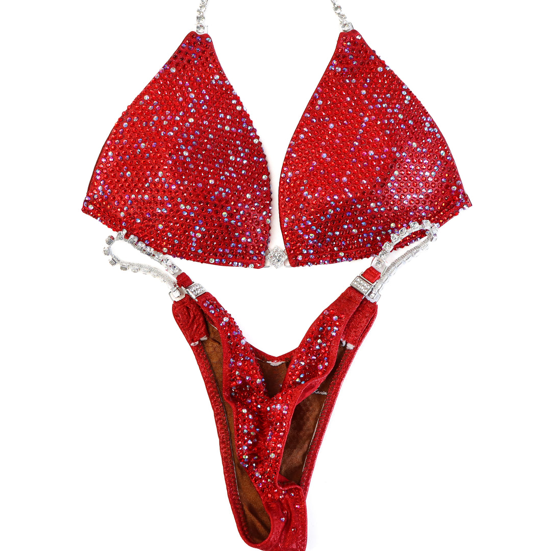 Pre Owned: Angel Shimmer. Medium Molded/Micro with Petite Rise.  Angel Competition BikinisThe best NPC Competition Suits for the Bikini Division, Fit Model Division Suits, and bodybuilding suits.