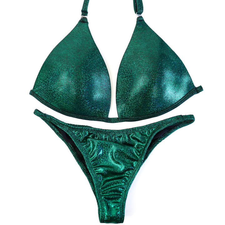 QS ST: Hologram Emerald Fit Model Suit. Medium Molded/Fit Model 1.  Angel Competition BikinisThe best NPC Competition Suits for the Bikini Division, Fit Model Division Suits, and bodybuilding suits.