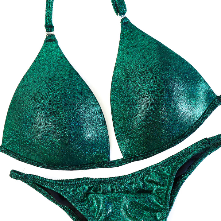 QS ST: Hologram Emerald Fit Model Suit. Medium Molded/Fit Model 1.  Angel Competition BikinisThe best NPC Competition Suits for the Bikini Division, Fit Model Division Suits, and bodybuilding suits.