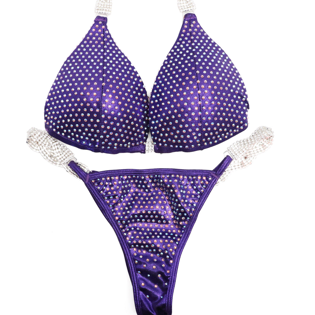 Pre Owned: Violet Angel Elite. Medium Molded/Brazilian with Modest Front.