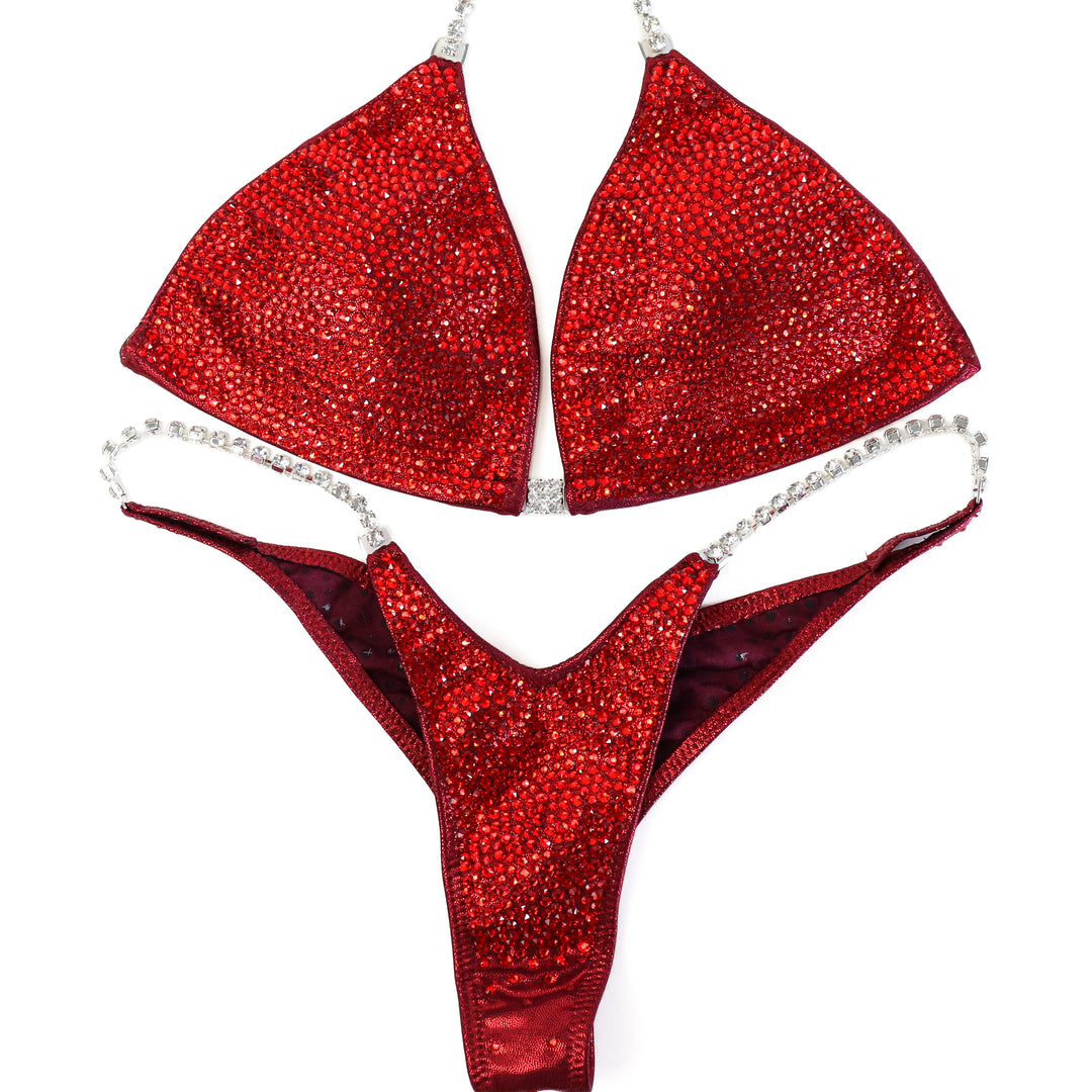 QS ST: Light Siam Deep Radiance. Medium/Wellness Pro, Petite Rise.  Angel Competition BikinisThe best NPC Competition Suits for the Bikini Division, Fit Model Division Suits, and bodybuilding suits.