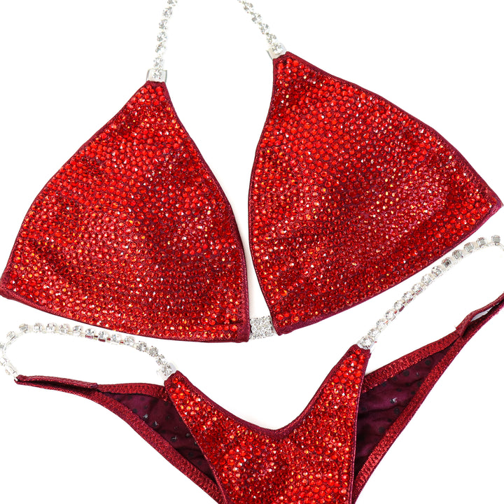QS ST: Light Siam Deep Radiance. Medium/Wellness Pro, Petite Rise.  Angel Competition BikinisThe best NPC Competition Suits for the Bikini Division, Fit Model Division Suits, and bodybuilding suits.