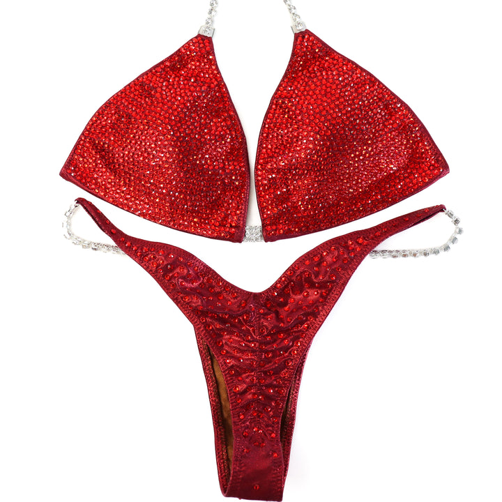 QS ST: Light Siam Deep Radiance. Medium/Wellness Pro, Petite Rise.  Angel Competition BikinisThe best NPC Competition Suits for the Bikini Division, Fit Model Division Suits, and bodybuilding suits.
