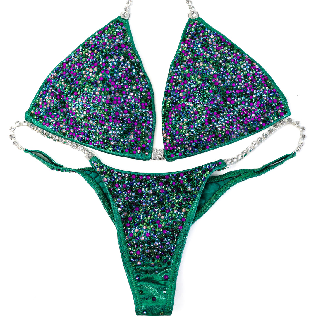 QS ST: Crystal Radiance. Hologram Kelly. Fern. Medium/Pro.  Angel Competition BikinisThe best NPC Competition Suits for the Bikini Division, Fit Model Division Suits, and bodybuilding suits.