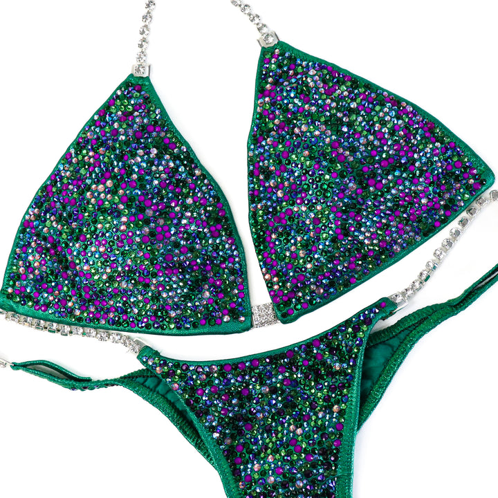 QS ST: Crystal Radiance. Hologram Kelly. Fern. Medium/Pro.  Angel Competition BikinisThe best NPC Competition Suits for the Bikini Division, Fit Model Division Suits, and bodybuilding suits.