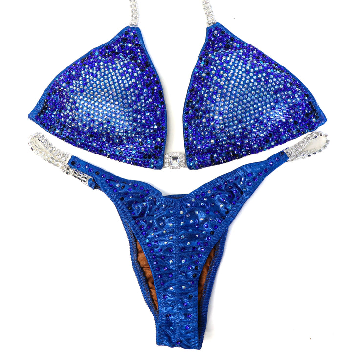 QS ST: Ashley's Planet Neptune Nova. Medium/Pro, Modest Rise.  Angel Competition BikinisThe best NPC Competition Suits for the Bikini Division, Fit Model Division Suits, and bodybuilding suits.