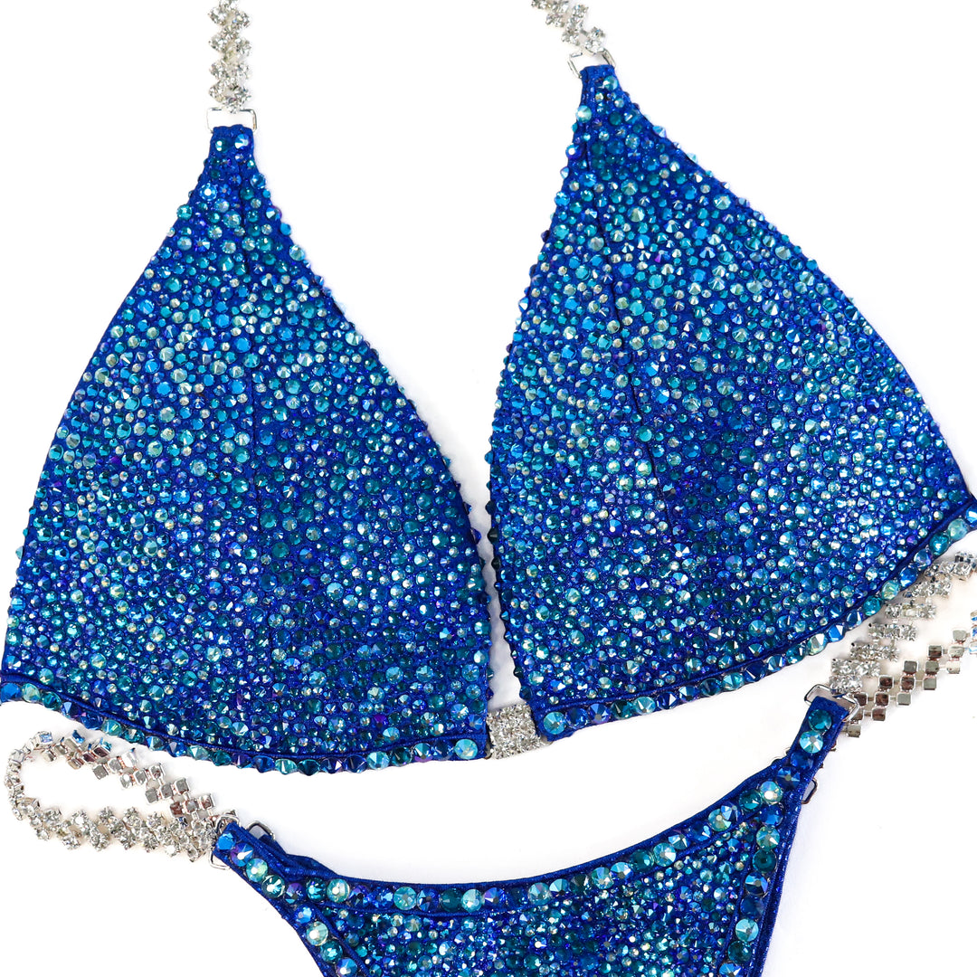 Pre Owned: Ocean Radiance. Medium Molded/Micro.  Angel Competition BikinisThe best NPC Competition Suits for the Bikini Division, Fit Model Division Suits, and bodybuilding suits.
