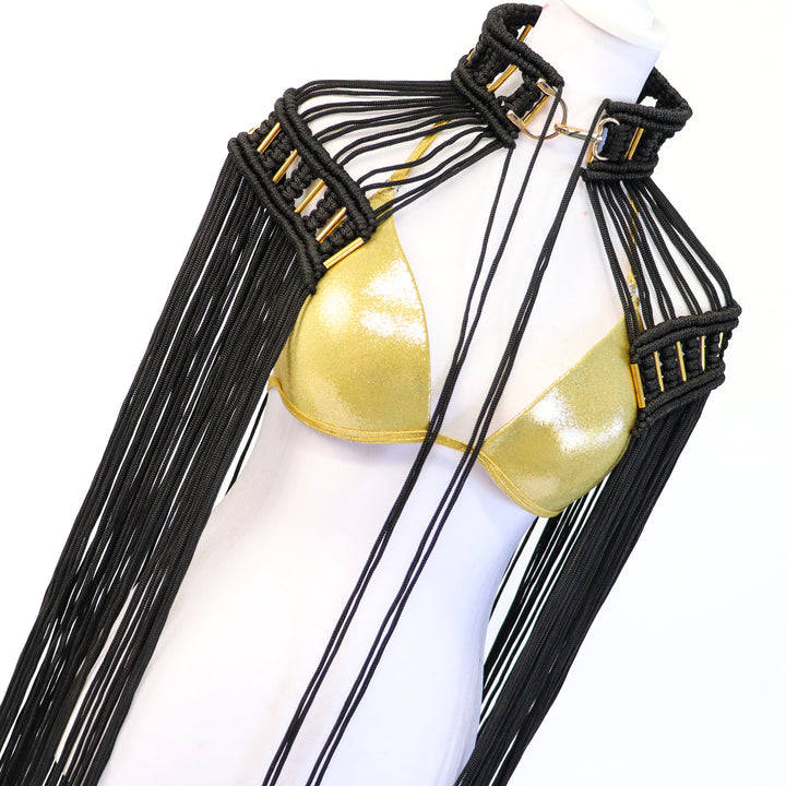 QS ST: Large Accessory- Black  Angel Competition BikinisThe best NPC Competition Suits for the Bikini Division, Fit Model Division Suits, and bodybuilding suits.