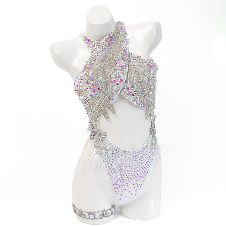 Pre Owned: Karah's Olympian Queen Couture. Any/Modest Brazilian.  Angel Competition BikinisThe best NPC Competition Suits for the Bikini Division, Fit Model Division Suits, and bodybuilding suits.