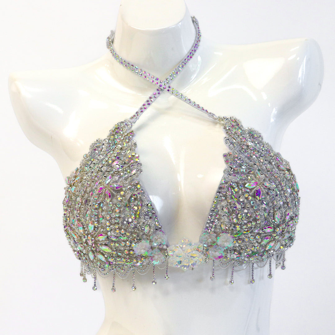 QS ST: Crystal Your Couture. Medium Molded/Brazilian with Modest Front.  Angel Competition BikinisThe best NPC Competition Suits for the Bikini Division, Fit Model Division Suits, and bodybuilding suits.