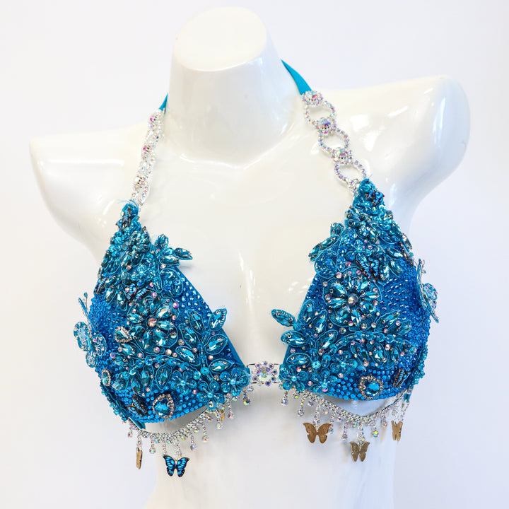 QS ST: Capri Queen Couture. Medium Molded/Pro.  Angel Competition BikinisThe best NPC Competition Suits for the Bikini Division, Fit Model Division Suits, and bodybuilding suits.