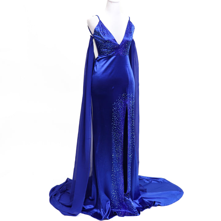 Classic V Neck Gown