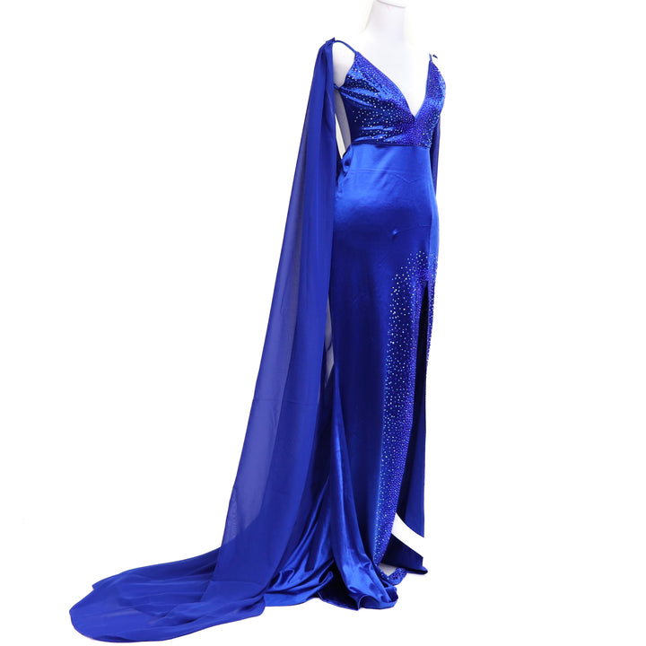 Classic V Neck Gown