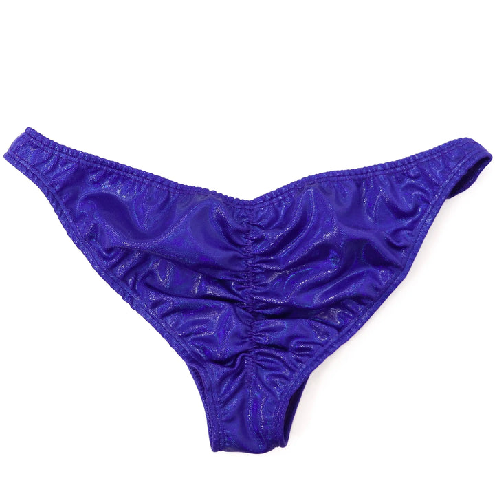 QS ST: Hologram Electric Purple Fit Model Suit. Medium Molded/Fit Model.  Angel Competition BikinisNPC Competition Suits